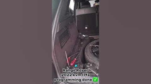 Range Rover 2022 kvm/rfa programming done ✅ #car #automobile #carkeys #smartphone #keyauto #keyauto