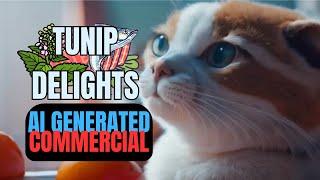 TuNip Delights - AI Generated Cat Treat Commercial
