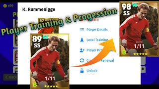 98 Rated K. Rummenigge Training & Player Progression Tutorial Full Details In eFootball 2022 Mobile