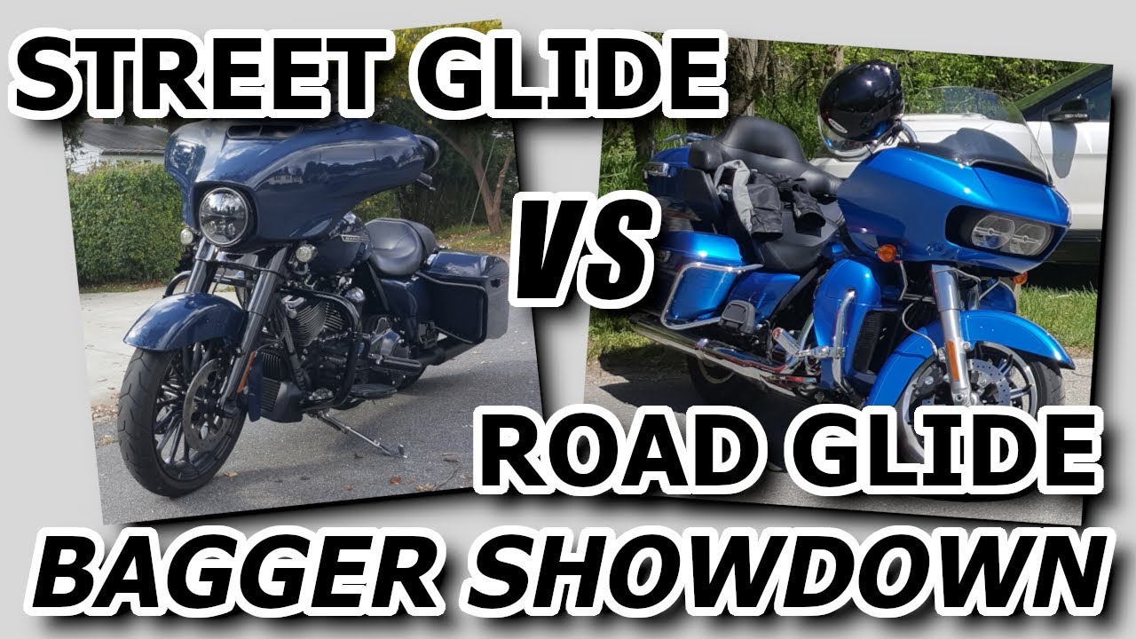 Harley Grudge Match Street Glide VS Road Glide! I Rode BOTH! [Bagger