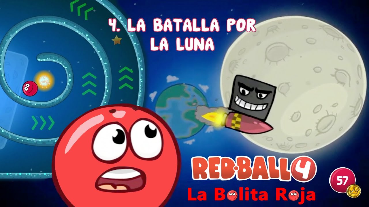 La Bolita Roja Como Pasar Nivel 57 Red Ball 4 La Bolita Roja YouTube
