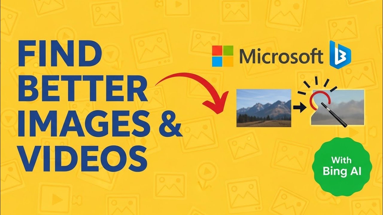 How to Find Better Images and Videos Using Microsoft Bing AI Search