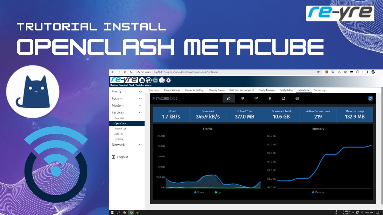 Cara Install OpenClash MetaCube Di OpenWrt REYRE STB YouTube Cara install openclash metacube di openwrt reyre stb youtube