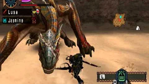 Fail Attempt 1 - Nekoht's Final Quest: "Monster Hunter" (MHFU Epic Hunting Quest)