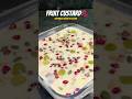 Fruit custard recipe❤️easy,creamy and so delicious🤤#trending #shorts #custardrecipe #homemade #food