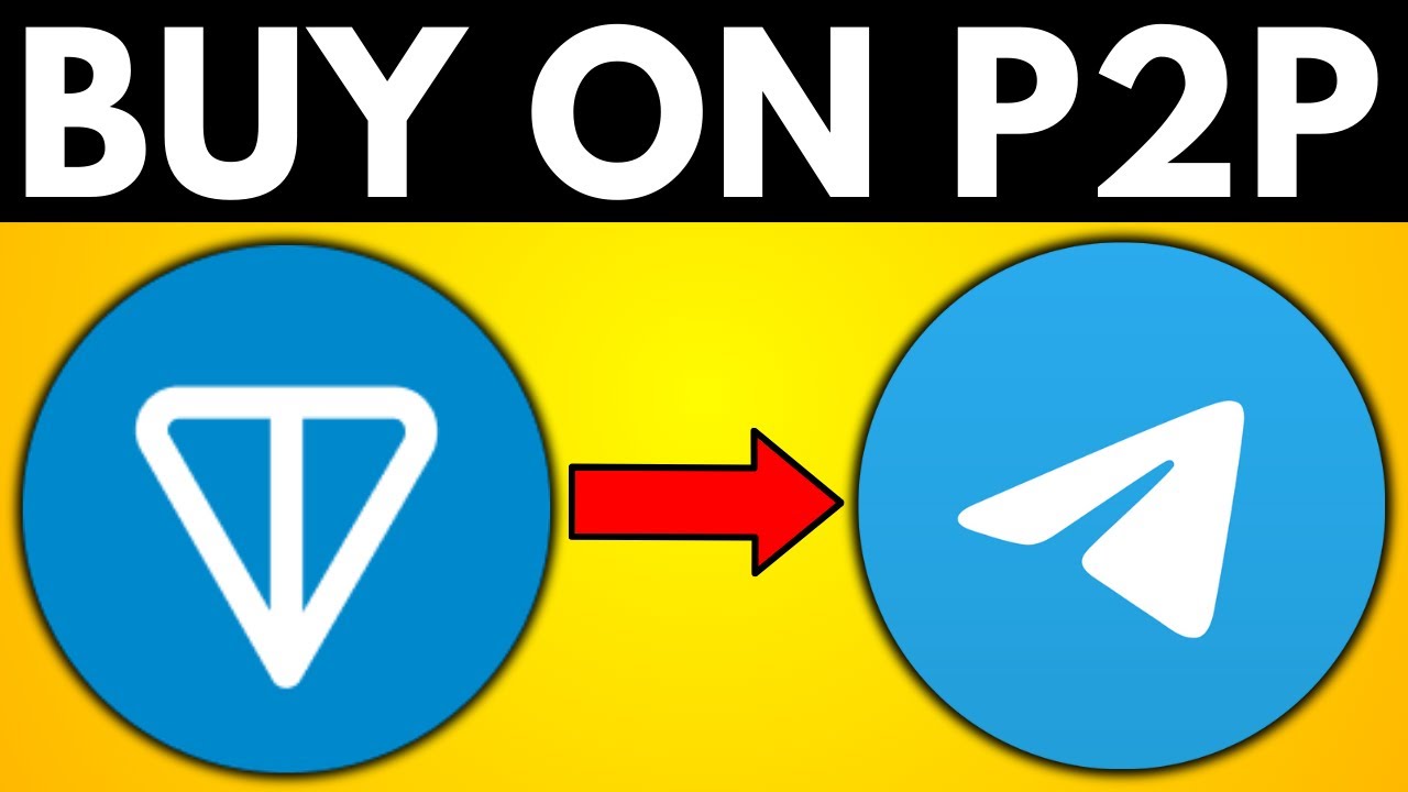 How To Buy Toncoin On Telegram Wallet P2P