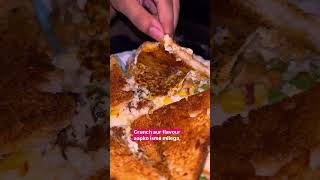 You NEED To Try This Street Style Garlic Bread & Sandwiches! ?? #garlicbread #foodshorts #shorts