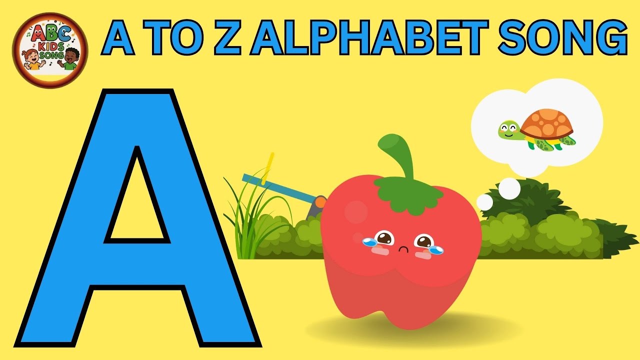 ABC Song for Preschool Learning Fun A to Z Letters Nursery Rhymes ...