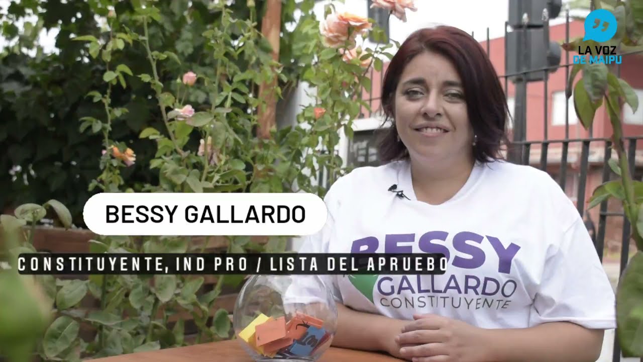 #QuieroTuVoto Bessy Gallardo - abogada feminista que quiere llegar a la CC