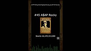 2022 musical pirate #45 A$AP Rocky