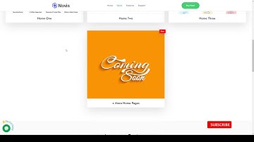 Novis - React NextJs Cryptocurrency Template blockchain crypto Nozomi