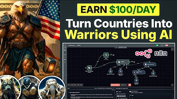 I Made $100 Per Day Using AI Videos with n8n