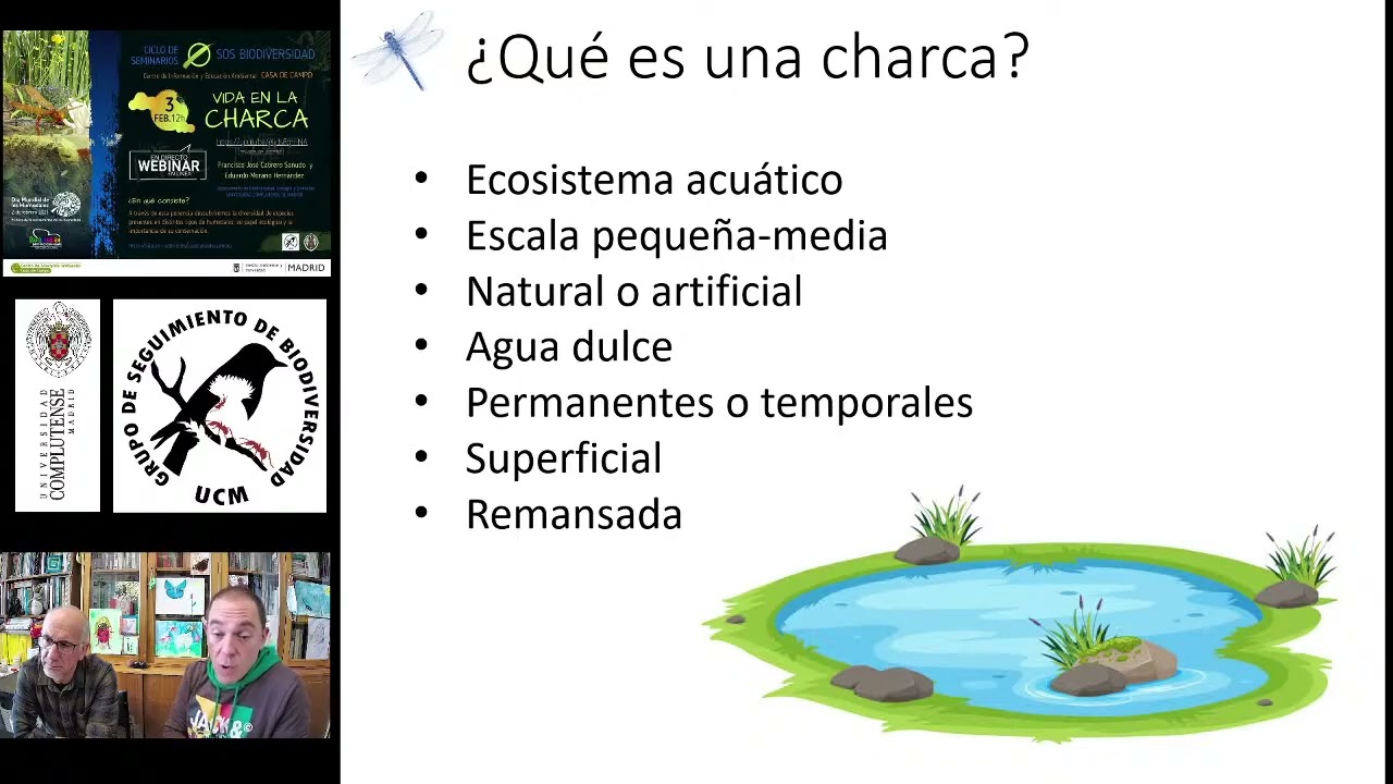 Vida en la charca (webinario)