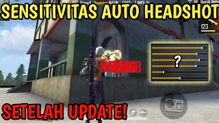 SETELAH UPDATE‼️SENSITIVITAS AUTO HEADSHOT WORK IT ALL DEVICE ALL WEAPON FREE FIRE BATTLEGROUND