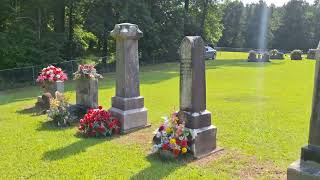 Day 182 year 10 (3469) - Graves of Richard (1811-1863) & Elizabeth (1814-1868) Norton & their kids.