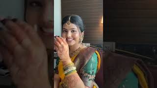 Na Roja Nuvve ❣️❣️??viral trending shorts bridal makeup tutorial reels Subscribe more videos