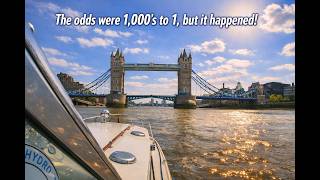 We go Tidal on the Thames to St. Kats, and Magic Happens!!!