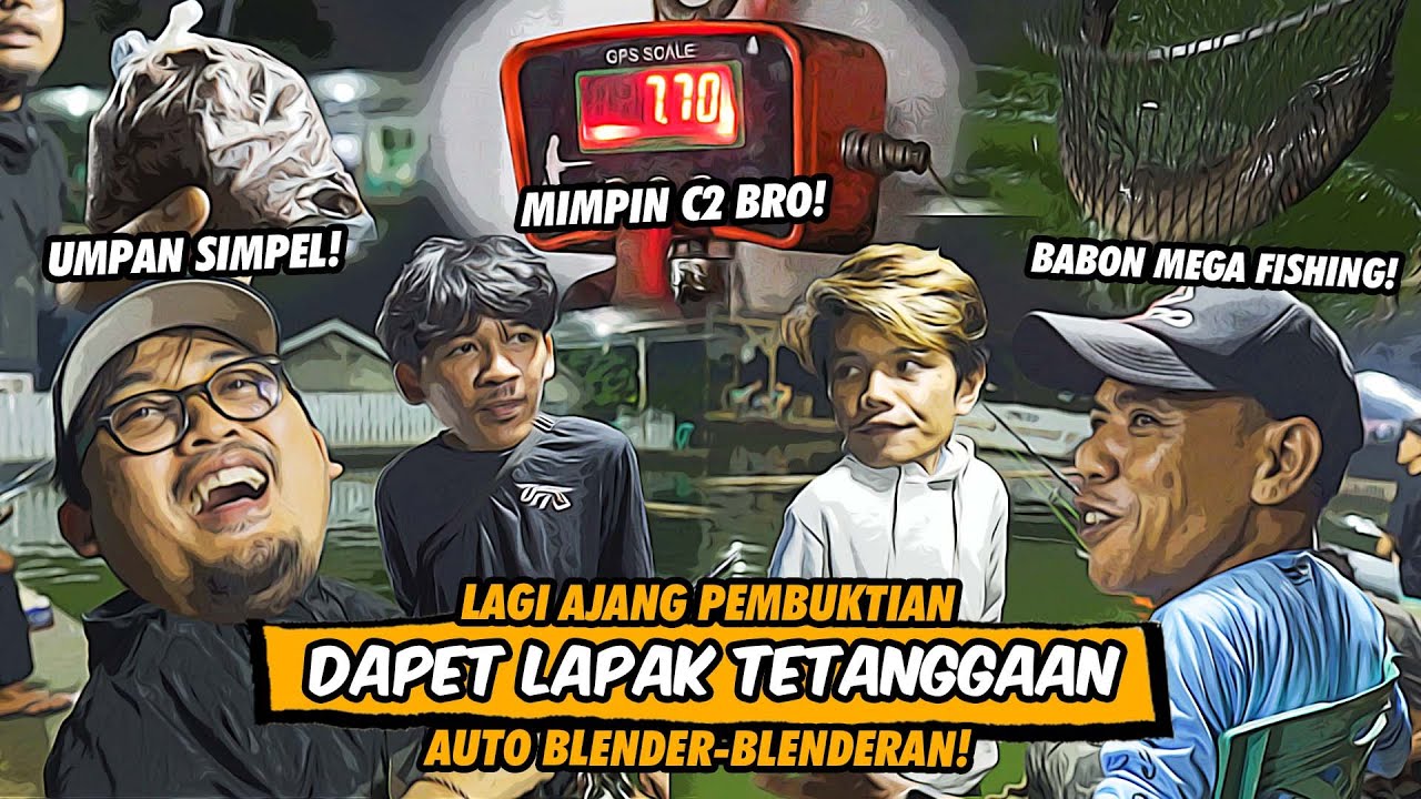 PASTI JUARA? GAK BANYAK OMONG! LANGSUNG KITA BUKTIIN DI GALATAMA LELE MEGA FISHING !!