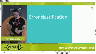 Как приготовить std::system_error. Юрий Ефимочев. CoreHard Spring 2019