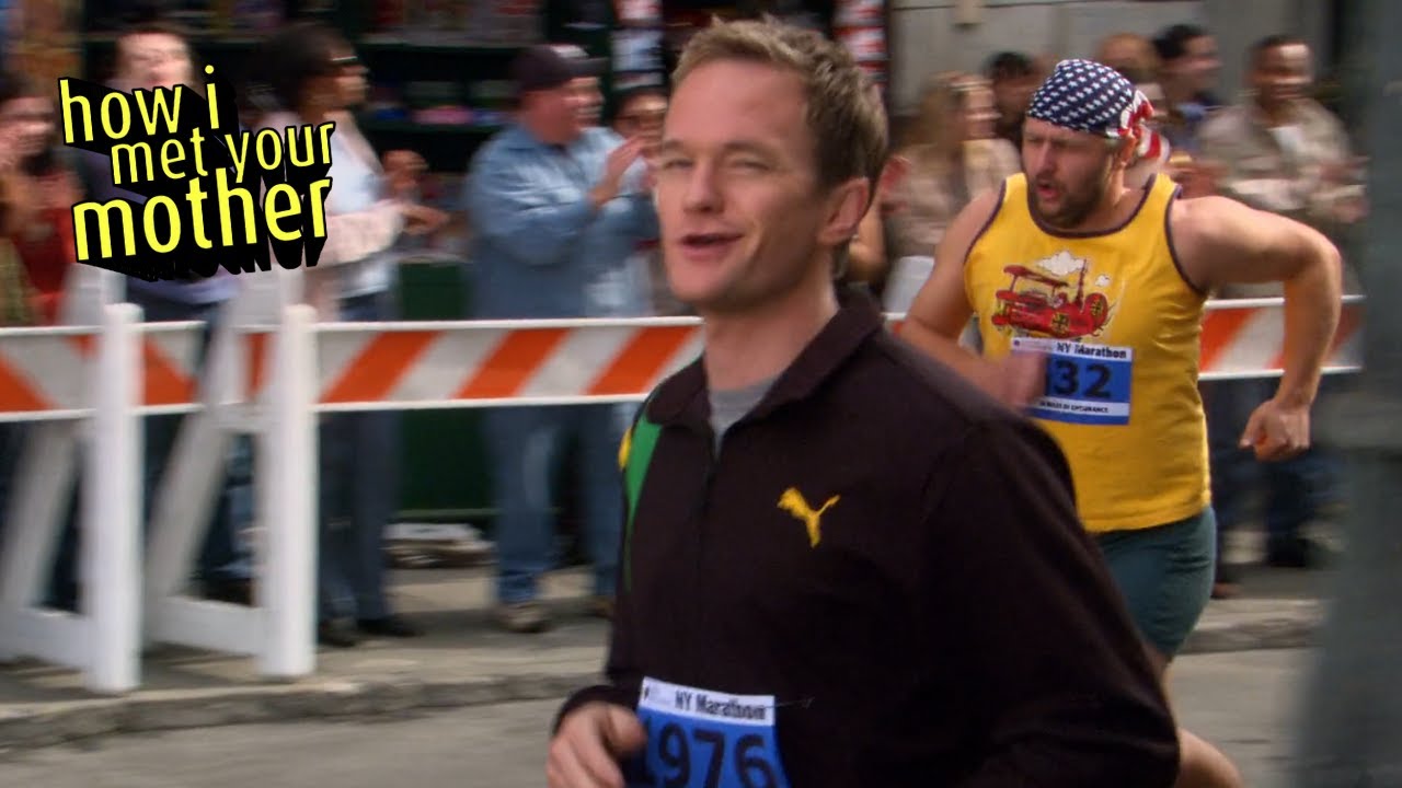 Barney runs a marathon | How i met your mother