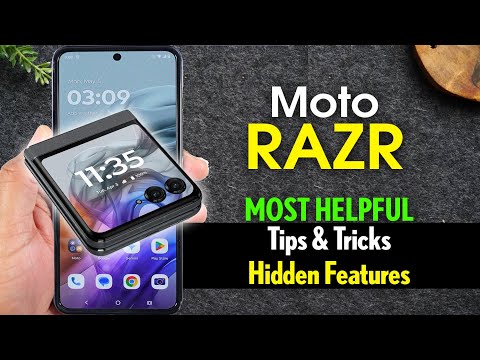 Moto Razr Tips And Tricks Hidden Features | Motorola Razr 2024