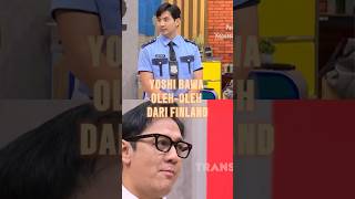 Yoshi Bawa Oleh-oleh Dari Finland #laporpaktrans7 #suryainsomnia #kocak #lucu #ngakak #komedi