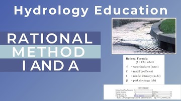 Basics of the Rational Method PART 3 | Rainfall Intensity and Project Area