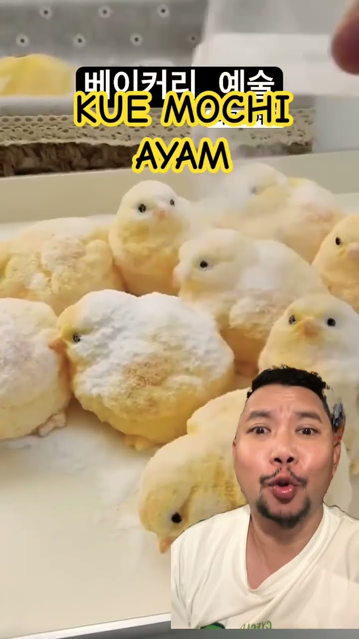 KUE MOCHI ANAK AYAM Lucu!!!?? #shortsfeed #funny #shorts
