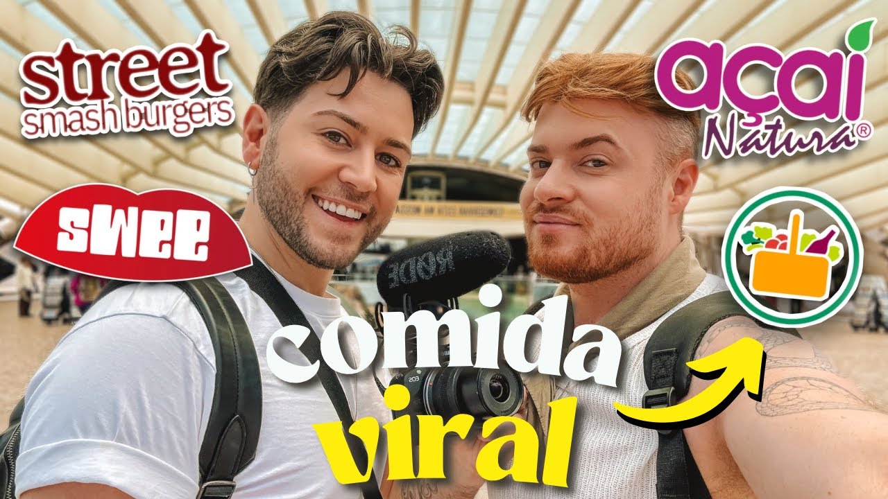 PROVÁMOS A COMIDA VIRAL DO MOMENTO!! *com novidades* 👀