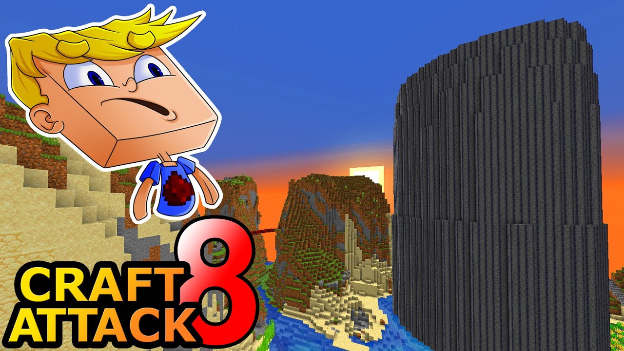 Trymacs nächstes verrücktes Turm Projekt neben meiner Base ... - Minecraft Craft Attack 8 #32