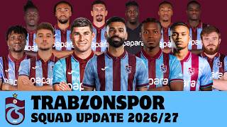 Trabzonspor Squad With Mohamed Salah | Trabzonspor Squad Update 2026/27