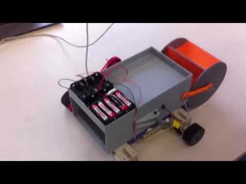 Arduino Sweeper Arm Arduino Robot Sweeper - YouTube