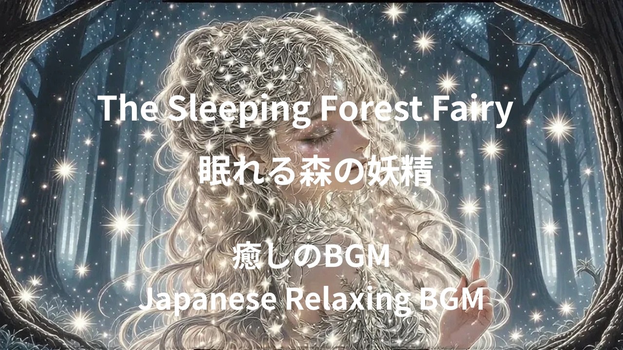 眠れぬ森の妖精 The Sleepless Forest Fairy：優しい癒しのBGM。和風の 