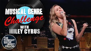 Musical Genre Challenge with Miley Cyrus