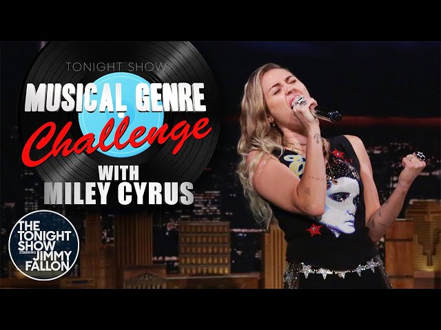 Musical Genre Challenge with Miley Cyrus class=