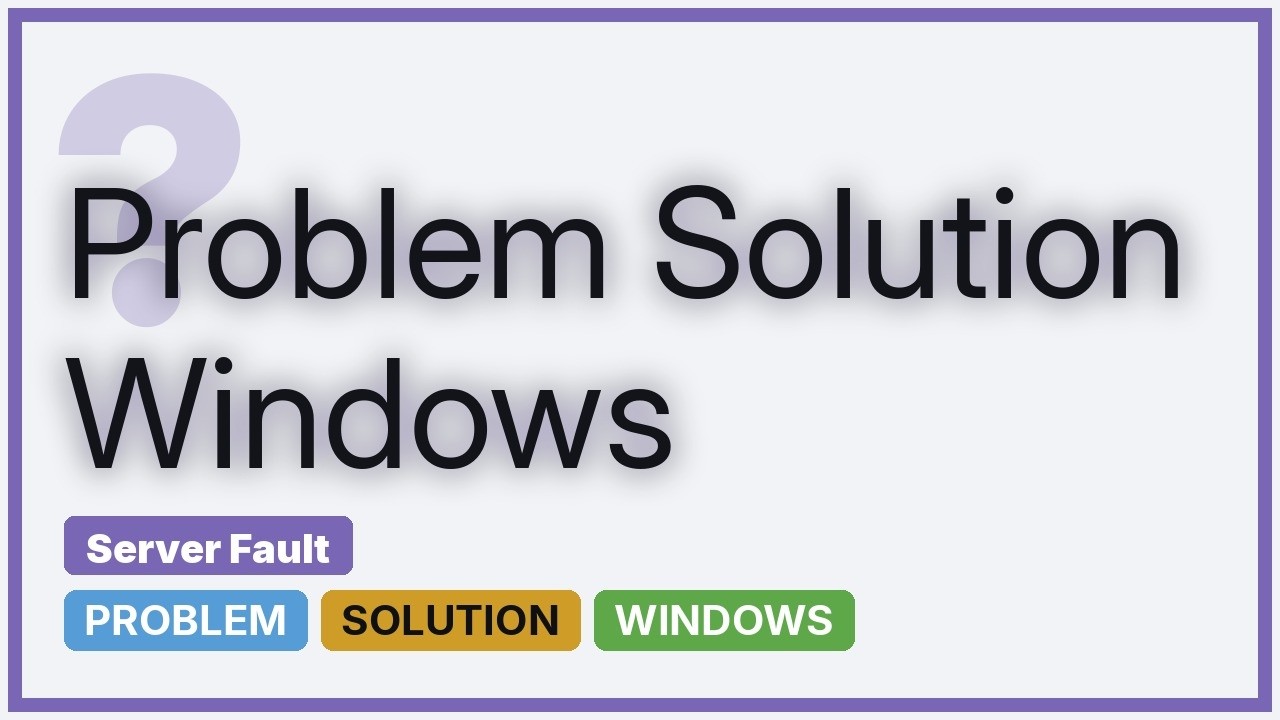 My windows server is flooded with event id 5447! (2 Solutions!!) - YouTube