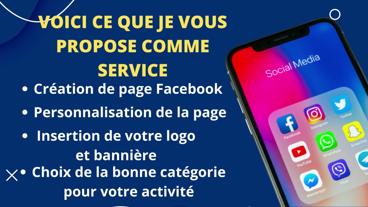 créer votre Page Facebook professionnelle rentable et optimisé