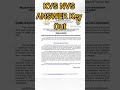 KVS NVS ANSWER KEY OUT #kvs #nvs #kvsnvs #answer #answerkey #result #cutoff #exam #shorts #2026 #job