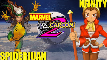 MvC2 Mvci Umvc3 SPIDERJUAN vs NFINITY pt 3