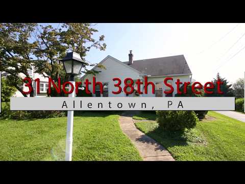 31 North 38th Street, Allentown, PA home video tour