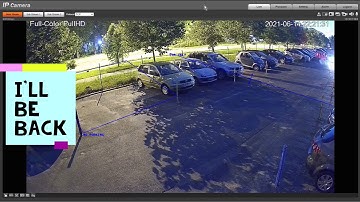 Dahua AI IVS and Parking Detection using Full Color camera