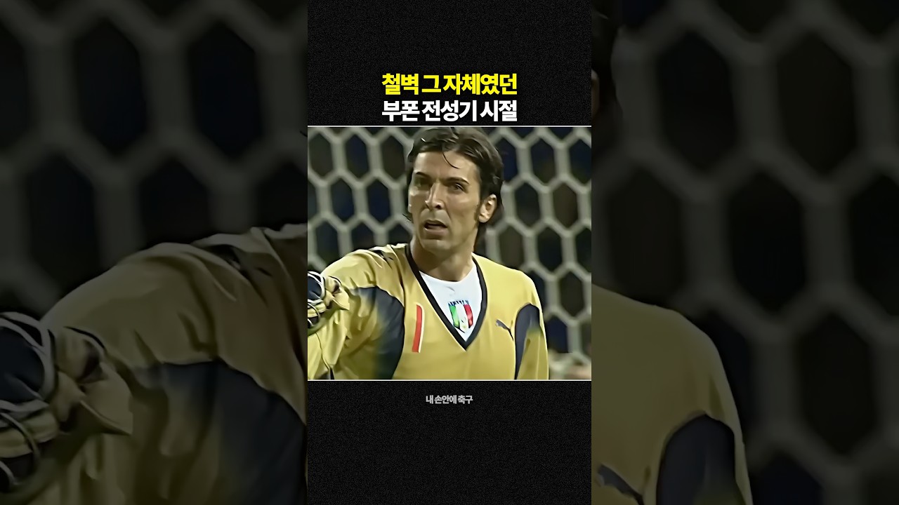 철벽 그 자체였던 부폰 전성기 시절