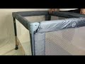 Playpen  how to fold and unfold