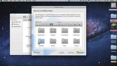 Using Dropbox on Mac