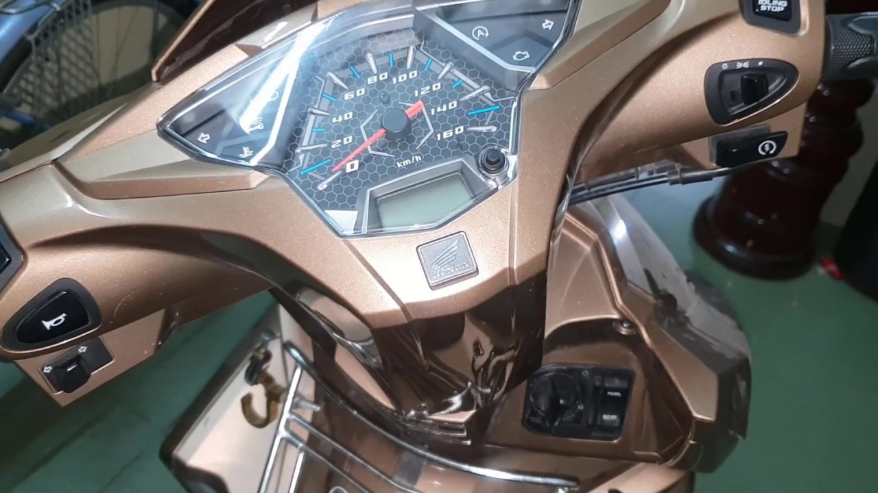 Reset đèn báo thay dầu xe AirBlade Reset AirBlade replacement oil