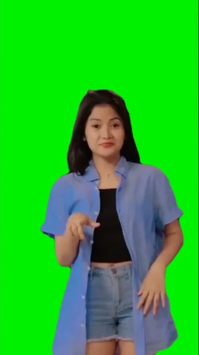 Mentahan joget green screen || Cewe joget tiktok || cewe joget