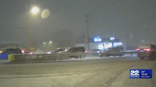 Wintry mix making road conditions more slick for drivers: How to stay safe