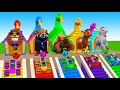 5 Giant Duck, Monkey, Piglet, chicken, dog, dinosaur, Sheep, Transfiguration funny animal 2023