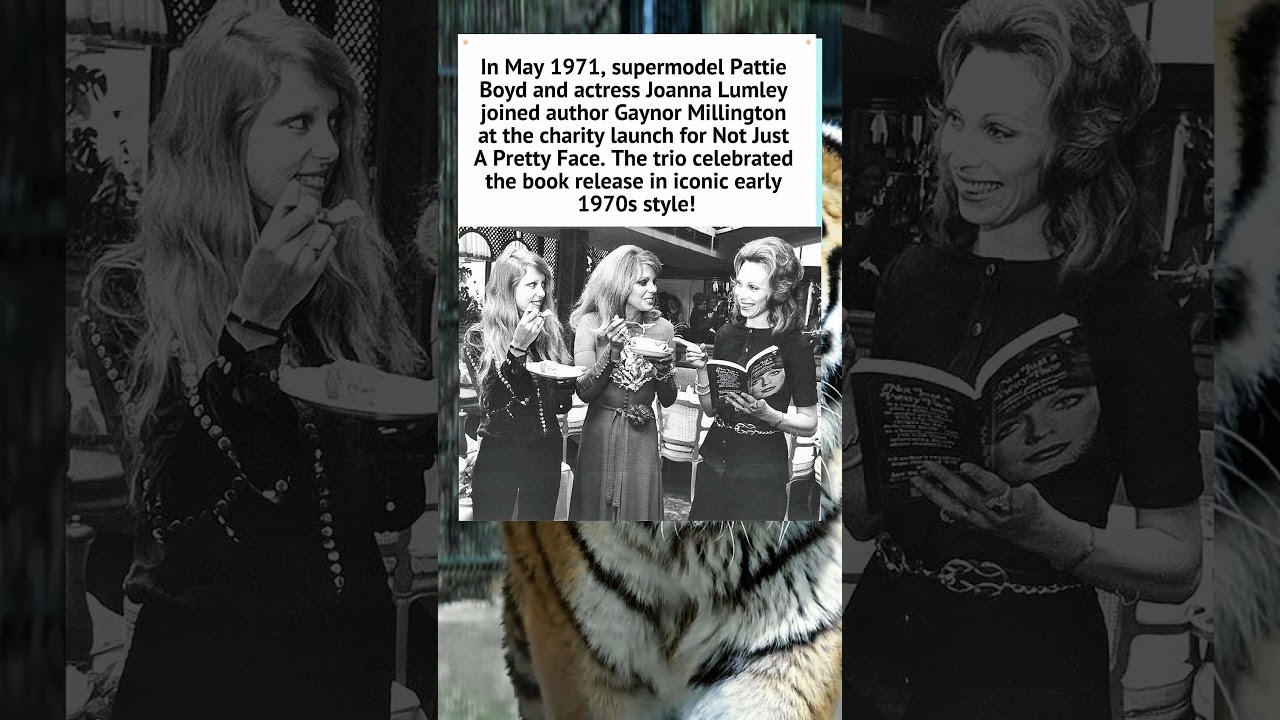 YouTube에서 Pattie Boyd & Joanna Lumley Book Launch (1971) 📸 #PattieBoyd #Shorts #1970s 보기 YouTube에서 Pattie Boyd & Joanna Lumley Book Launch (1971) 📸 #PattieBoyd #Shorts #1970s 보기
