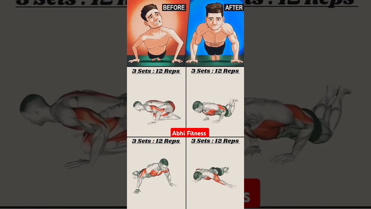 Master pushups with this beginner friendly guide💪 